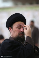 مراسم عزاداری شهادت حضرت فاطمه (س) در حرم امام خمینی