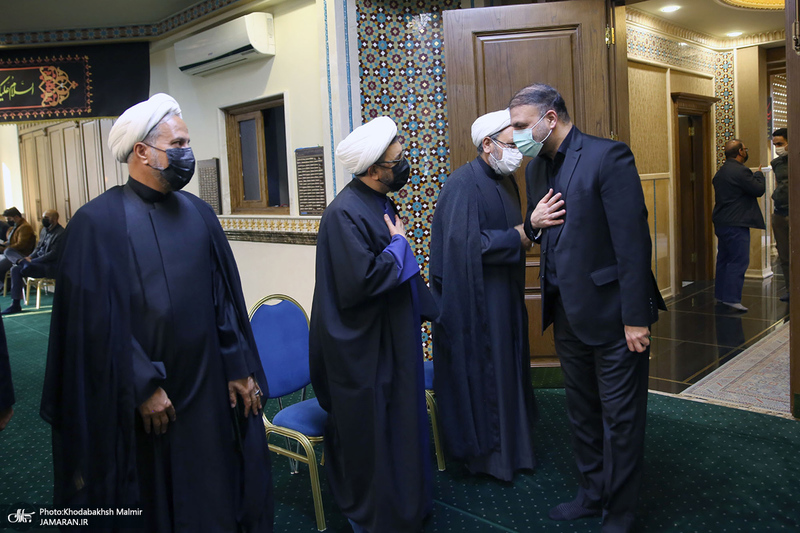 مراسم بزرگداشت حاج محمد کمساری در حسینیه شماره 2 جماران