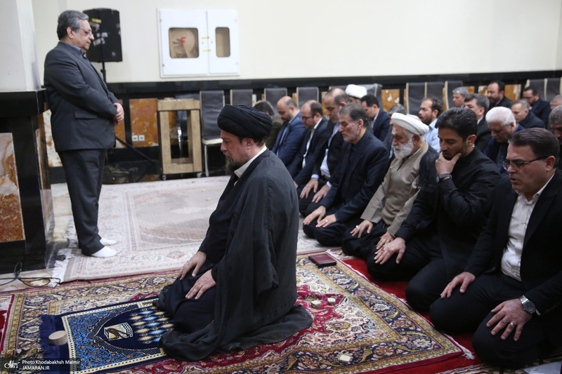 دیدار مدیران و کارکنان نهاد کتابخانه‌های عمومی کشور با سید حسن خمینی