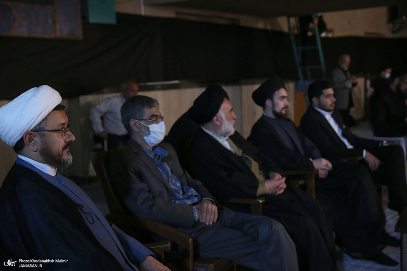 پشت صحنه برنامه تلویزیونی «صف اول» با حضور سید حسن خمینی