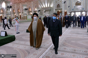 تجدید میثاق مدیران و کارکنان سازمان جنگل ها، مراتع و آبخیزداری  با آرمان های حضرت امام(س)