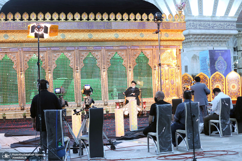 مراسم احیای شب بیست و سوم ماه مبارک رمضان در حرم امام خمینی(س)