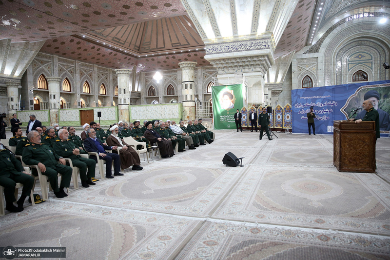 تجدید میثاق فرماندهان ارشد سپاه پاسداران انقلاب اسلامی با آرمان های امام خمینی (س)-2