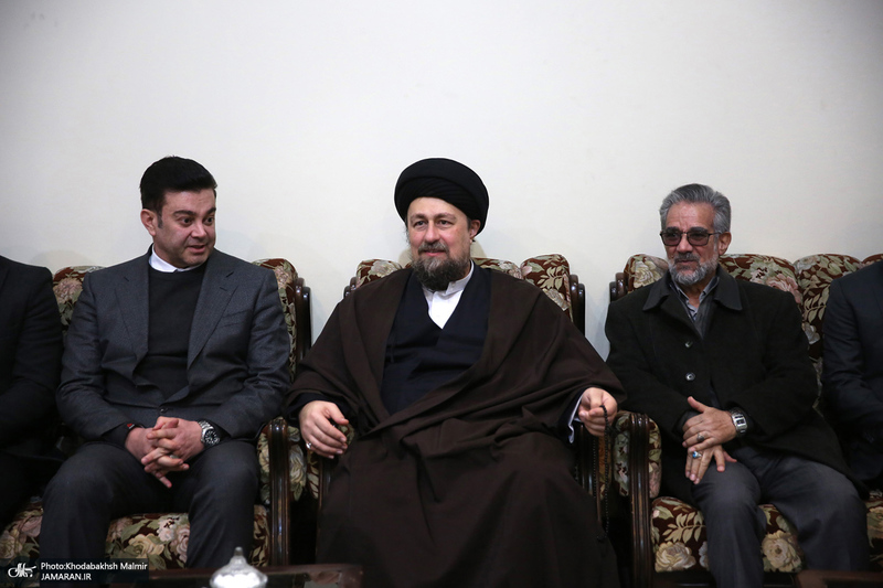 دیدار مدیرعامل و مربیان شرکت فرهنگی ورزشی سایپا با سید حسن خمینی