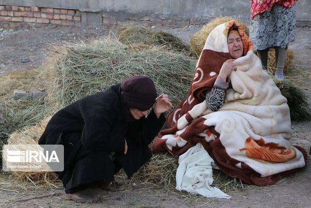 هوای سرد در مناطق زلزله زده آذربایجان شرقی حاکم می‌شود