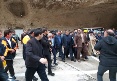 معاون اول رئیس جمهوری از سد و نیروگاه دز بازدید کرد