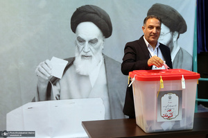 مرحله دوم انتخابات ریاست جمهوری چهاردهم در حسینیه جماران - 5