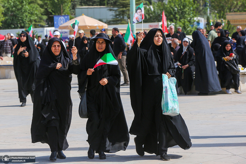 مراسم وداع با رهبر شهید انقلاب در مصلی تهران -3