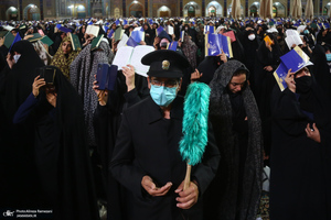 مراسم احیای شب بیست و سوم ماه رمضان در حرم مطهر امام رضا (ع)