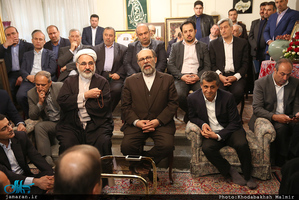 دیدار اعضای هیات رییسه و مدیران استانی دانشگاه آزاد اسلامی با خانواده مرحوم آیت الله هاشمی 