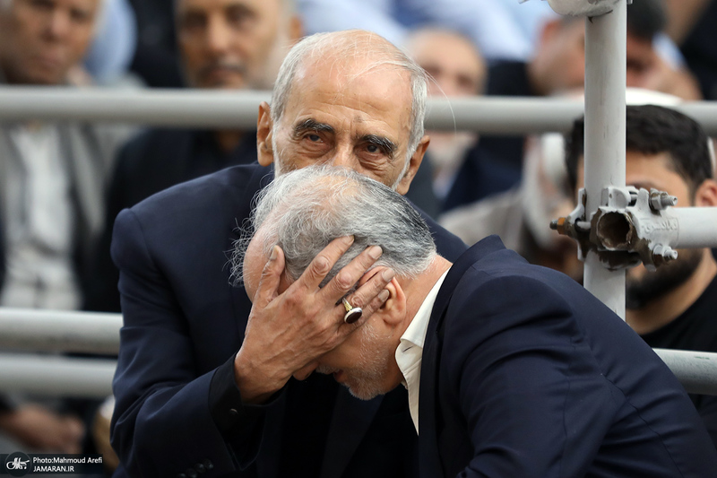 حضور شخصیت‌های سیاسی و مسئولان کشوری و لشکری در مراسم سالگرد ارتحال حضرت امام خمینی (س) -1