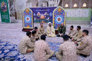 حلقه های محبت و معرفت با پرسنل وظیفه دژبان کل ارتش