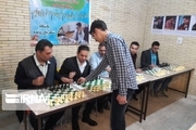 پیکار استاد شطرنج ایران با شطرنج بازان جهرمی