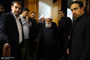 سفر رئیس جمهوری به قم و دیدار با مراجع و علما -1