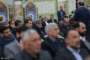 مراسم تجدید میثاق رئیس و نمایندگان مجلس شورای اسلامی با آرمان های امام خمینی (س)