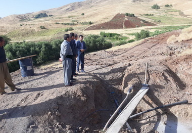 آبرسانی به پنج روستای روانسر در حال اجراست