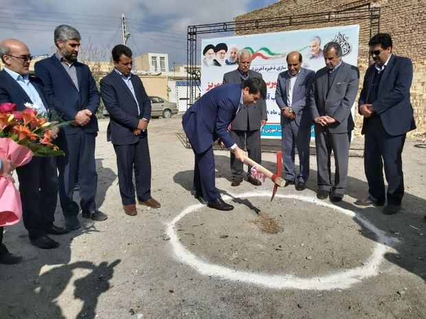 یک واحد آموزشی خیری در شهر مهریز افتتاح شد