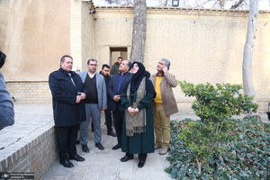 حضور معاون وزارت میراث فرهنگی و گردشگری در بیت تاریخی امام (ره)