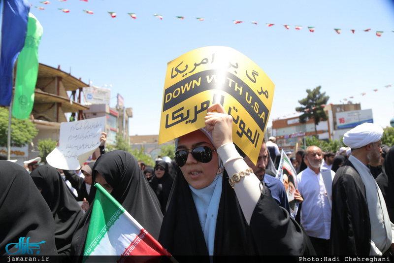 راهپیمایی باشکوه روز جهانی قدس در قم 