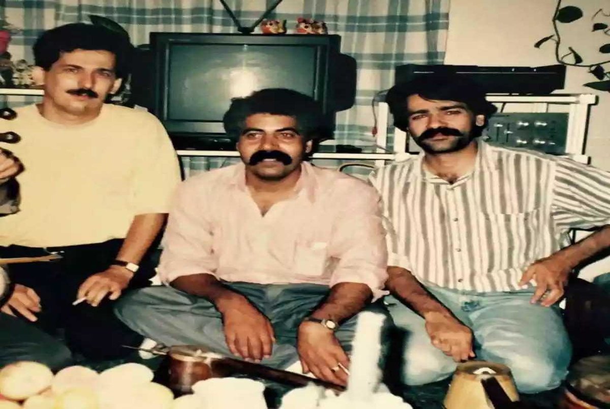 کیهان کلهر، فرج علی‌پور و اردشیر کامکار حدود ۲۸ سال پیش/ عکس