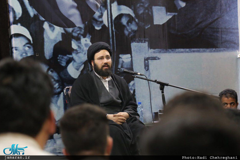 دیدار اعضای انجمن اسلامی دانشجویان دانشگاه فردوسی مشهد با سید علی خمینی