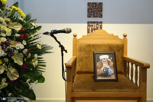 مراسم تشییع پیکر حجت الاسلام و المسلمین علی اصغر رحمانی خلیلی