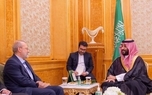 لاریجانی با بن سلمان دیدار کرد