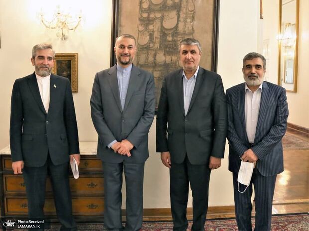رئیس سازمان انرژی اتمی با وزیر امور خارجه دیدار کرد