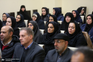 دیدار رئیس سازمان اسناد و کتابخانه ملی ، معاونین ومدیران با سید حسن خمینی