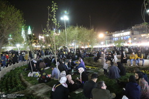 مراسم آغاز  سال 1401 در حرم کریمه اهل بیت (ع)‎