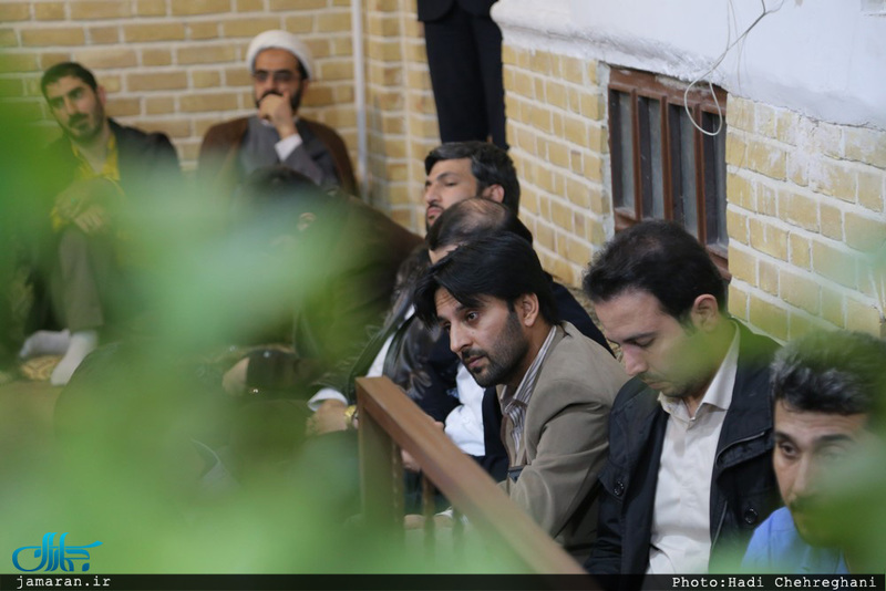 مدیرکل ارشاد و جمعی از اهالی رسانه قم با سید علی خمینی دیدار کردند