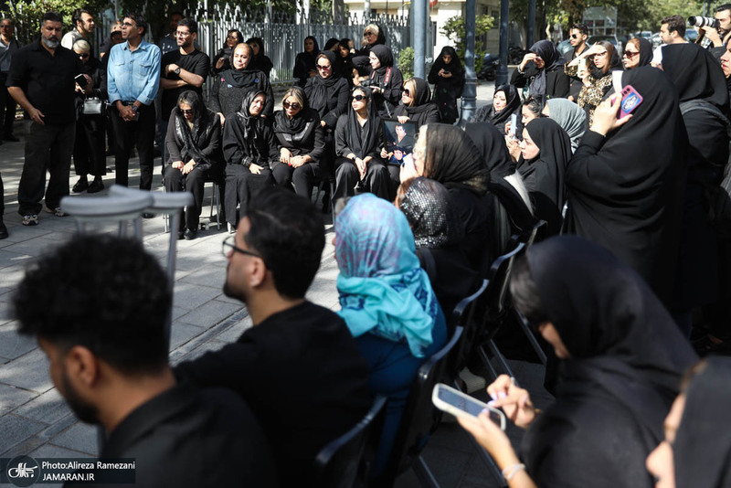 مراسم تشییع امید جهان