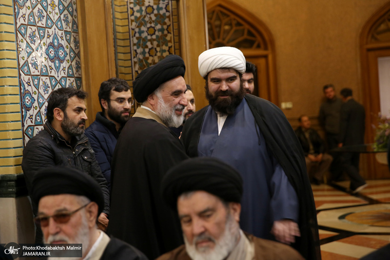 مراسم ترحیم پدر همسر حجت الاسلام و المسلمین سید سراج الدین موسوی