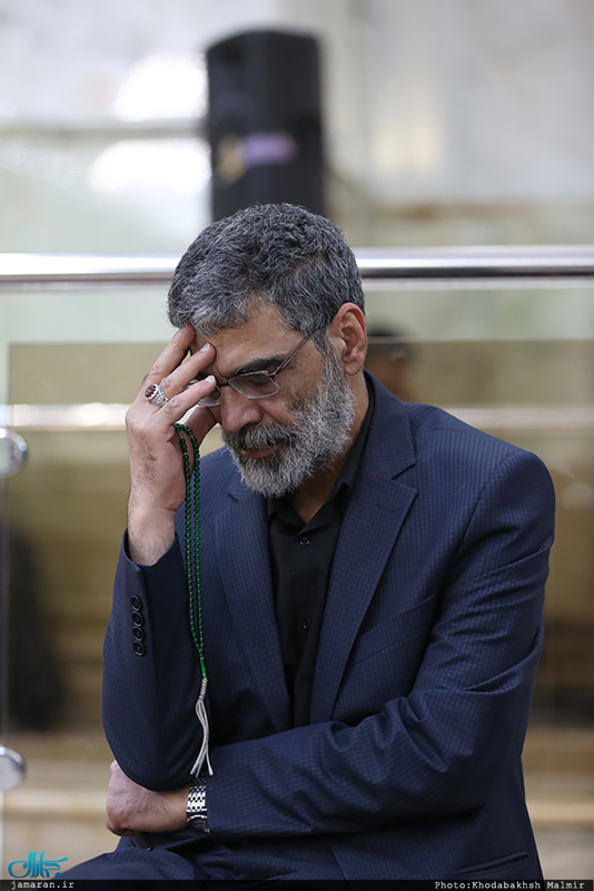 مراسم عزاداری شام غریبان در حرم مطهر حضرت امام خمینی(س) 