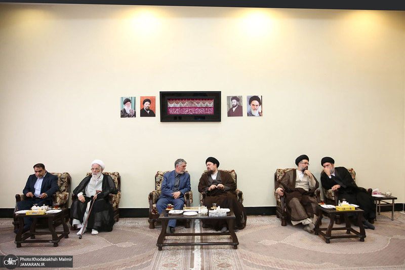 مراسم چهلمین روز ارتحال سید محمود دعایی در حرم مطهر امام خمینی