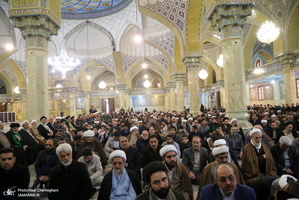 مراسم تشییع و خاکسپاری حجت الاسلام والمسلمین حاج شیخ عباس صالحی منش(ره)