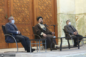 تجدید میثاق شهردار تهران و اعضای شورای اسلامی شهر تهران با آرمان های امام(س)