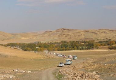 کاروان راهیان نور شاهین‌دژ عازم مناطق عملیاتی دوران دفاع مقدس شد