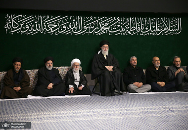 آخرین شب مراسم عزاداری حضرت فاطمه زهرا (س) در حسینیه امام خمینی