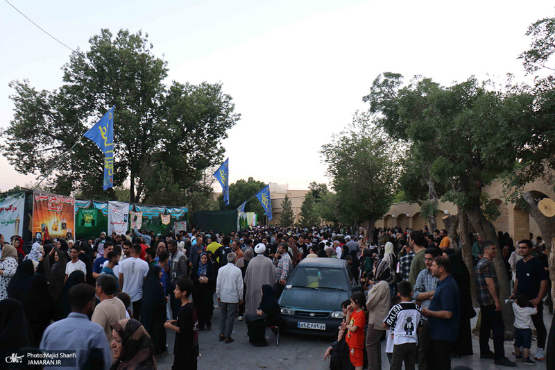 جشن بزرگ غدیر در جوار بیت تاریخی حضرت امام (س) در شهرستان خمین