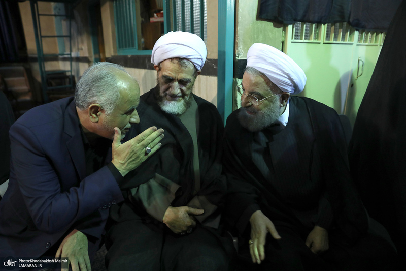 مراسم بزرگداشت همسر آیت الله موسوی بجنوردی (ره) در حسینیه شماره یک جماران-3