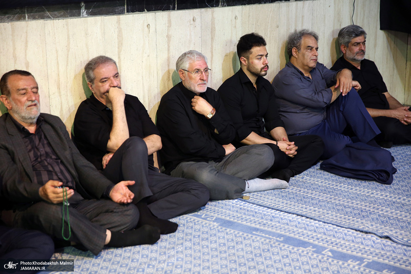 مراسم عزاداری هیئت جامعه اسلامی ورزشکاران در حسینیه جماران