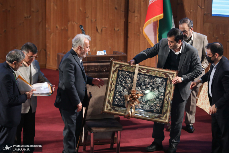 مراسم نکوداشت احمد خرم