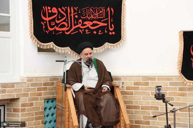 مراسم عزاداری شهادت امام صادق (ع)  در بیت آیت الله العظمی شبیری زنجانی
