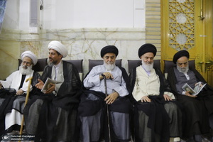 مراسم سالگرد ارتحال امام خمینی (س) از سوی رهبر معظم انقلاب اسلامی در قم