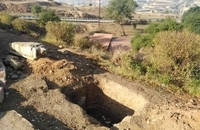 تعرض حفاران غیرمجاز  به محوطه ثبت ملی کوهساران اهواز (1)