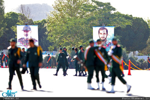حضور و سخنرانی فرمانده کل قوا  در مراسم دانش‌آموختگی دانشجویان دانشگاه امام حسین(ع)