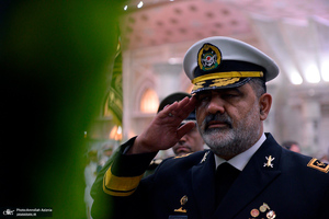 تجدید میثاق فرمانده و پرسنل نیروی دریایی ارتش جمهوری اسلامی ایران با آرمان‌های امام خمینی(س)