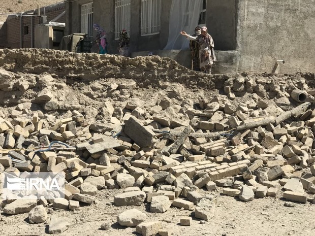 تصاویری از زلزله امروز در قوچان
