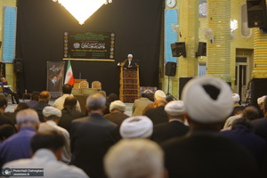 مراسم بزرگداشت همسر مرحوم آیت الله سید حسن طاهری خرم آبادی 
